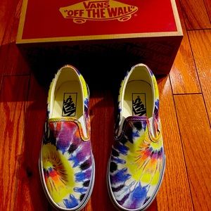 Vans Tye-Dye Classic Slip-on Women’s Size 5.5